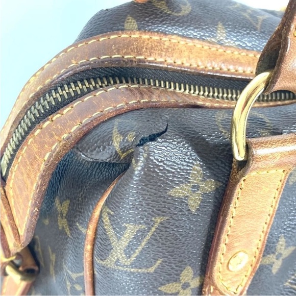 Louis Vuitton Brown Monogram Shoulder Bag - Picture 6 of 10